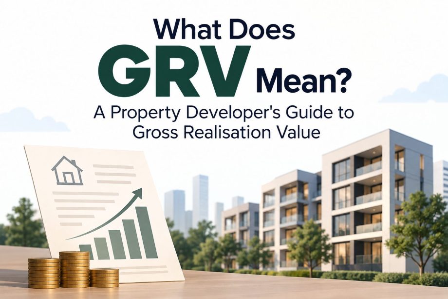 What Does GRV Mean? A Property Developer’s Guide to Gross Realisation Value